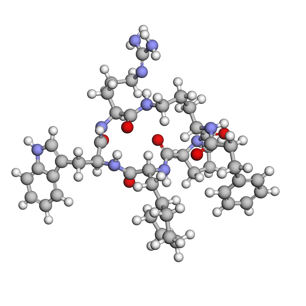 Interactive 3D model of the ALS-205 molecule